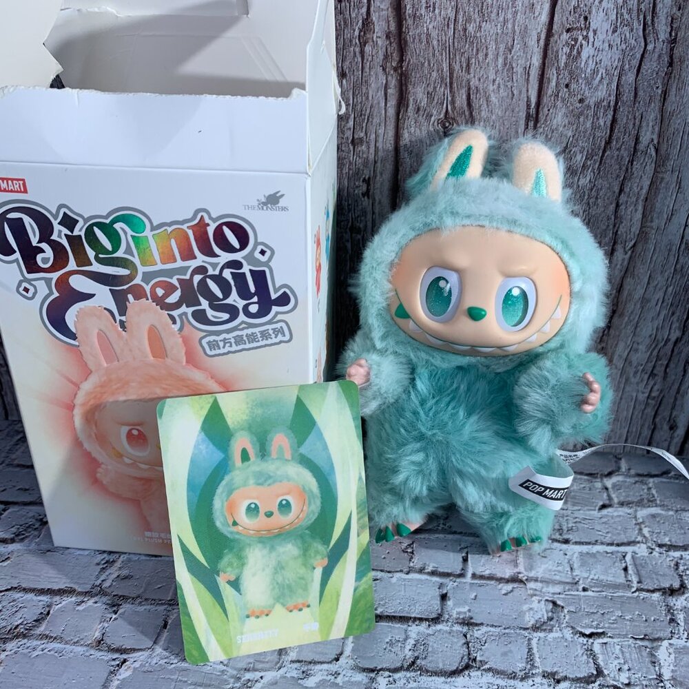 Big into Energy Labubu V3 serenity（Please see the product description）